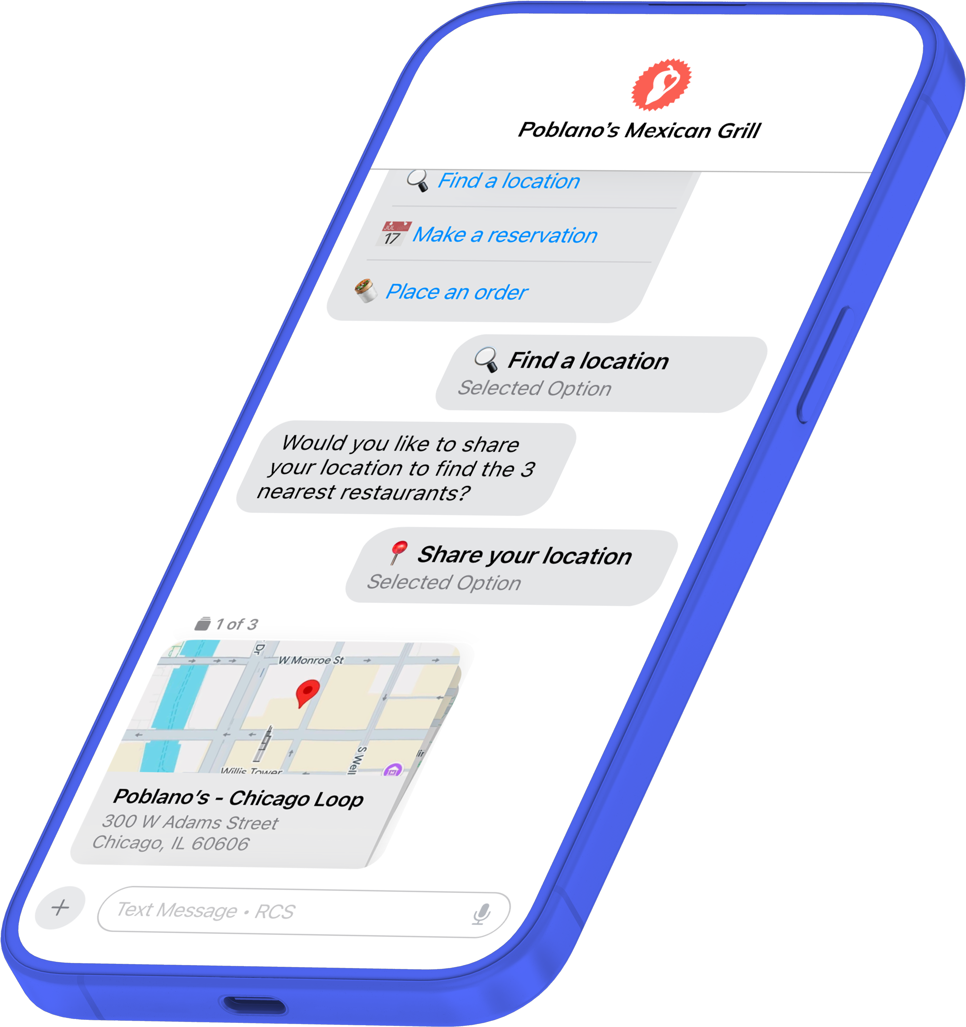 RCS Agent interaction